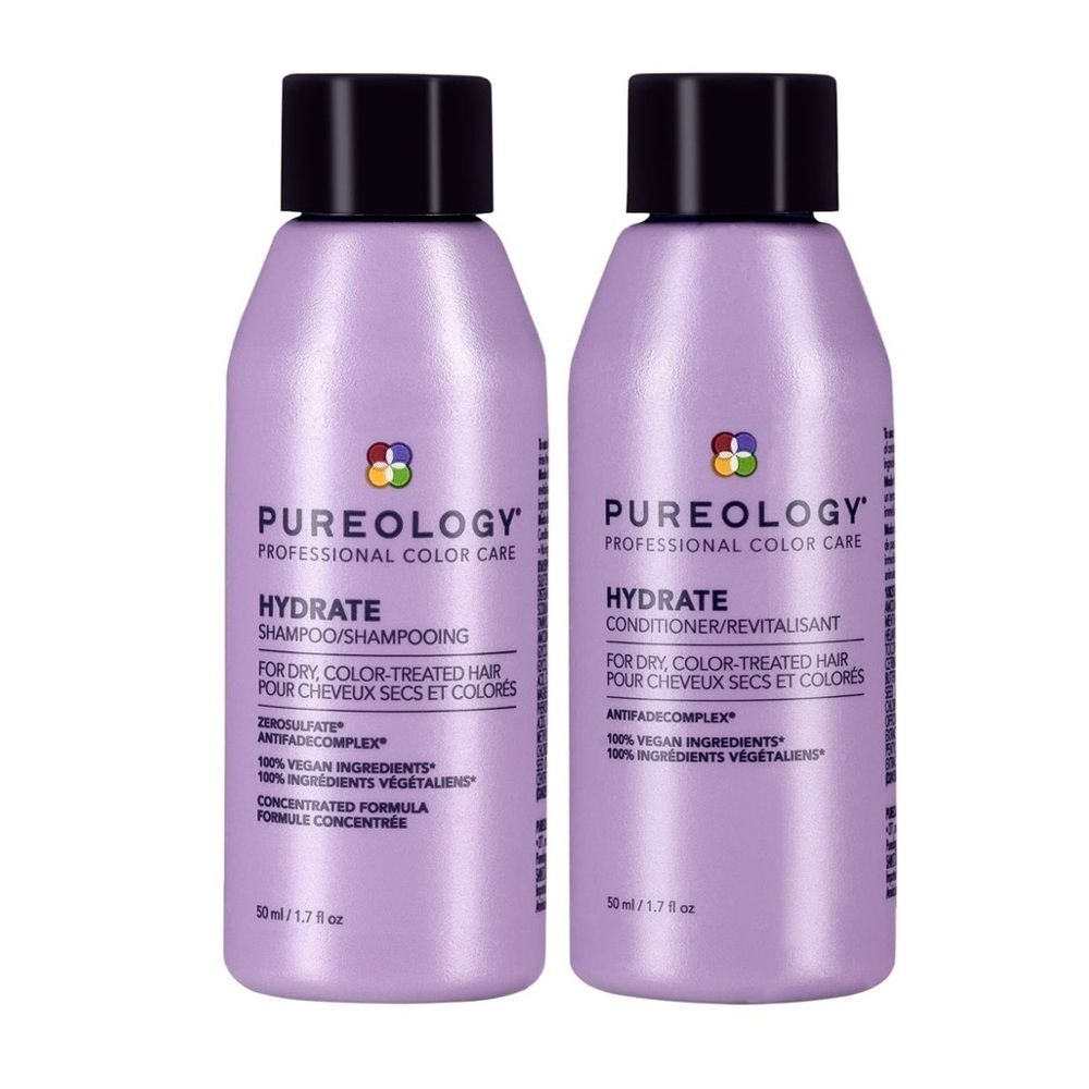 Pureology Hydrate Sheer Shampoo & Conditioner Travel Size Duo